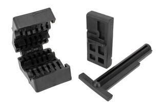 ProMag Vise Block Set includes upper and lower receiver vice blocks made from high strength polymer